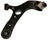 Suspensia X50CJ4135 Suspension Control Arm and Ball Joint Assembly - Front Right Lower
