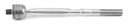 Suspensia X50TR0389 Steering Tie Rod End - Front Inner
