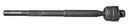 Suspensia X50TR7795 Steering Tie Rod End - Front Inner