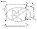 Koyorad A2336 Radiator