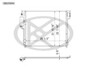 Koyorad CD020909 A/C Condenser