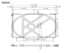 Koyorad CD080282 A/C Condenser