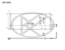 Koyorad CD310844 A/C Condenser