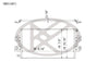 Koyorad CD311421 A/C Condenser