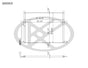 Koyorad CD420525 A/C Condenser