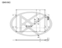 Koyorad CD451062 A/C Condenser