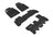 MAXpider Rubber Floor Mats for 2013 2012 2011 2010 2009 2008 2007 Acura MDX [Covers Front & Both Rear Rows, Black] L1AC00001509