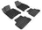 MAXpider Rubber Floor Mats for 2014 2013 2012 2011 2010 2009 Acura TL [Covers Front & Rear Row, Black] L1AC00301509