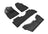MAXpider Rubber Floor Mats for 2020 2019 2018 2017 2016 2015 2014 Acura MDX [Covers Front & Both Rear Rows, Black] L1AC00601509