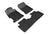 MAXpider Rubber Floor Mats for 2021 2020 2019 2018 2017 2016 2015 2014 2013 Acura ILX [Covers Front & Rear Row, Black] L1AC00801509