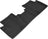 MAXpider Rubber Floor Mats for 2021 2020 2019 2018 2017 2016 2015 2014 2013 Acura ILX [Covers Rear (2nd) Row, Black] L1AC00821509