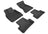 MAXpider Rubber Floor Mats for Q5/SQ5 [Covers Front & Rear Row, Black] L1AD00901509