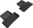 MAXpider Rubber Floor Mats for Q5/SQ5 [Covers Rear (2nd) Row, Black] L1AD00921509