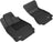 MAXpider Rubber Floor Mats for Audi [Covers Front Row, Black] L1AD02211509