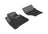 MAXpider Rubber Floor Mats for 2015 2014 2013 2012 2011 2010 2009 2008 2007 Audi Q7 [Covers Front Row, Black] L1AD02611509
