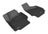 MAXpider Rubber Floor Mats for Audi [Covers Front Row, Black] L1AD02911509