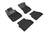 MAXpider Rubber Floor Mats for 2017 2016 2015 2014 2013 2012 2011 Audi A8 Quattro [Covers Front & Rear Row, Black] L1AD03101509