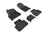 MAXpider Rubber Floor Mats for Audi [Covers Front & Rear Row, Black] L1AD04001509