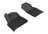 MAXpider Rubber Floor Mats for Audi [Covers Front Row, Black] L1AD04011509