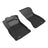 MAXpider Rubber Floor Mats for Audi [Covers Front Row, Black] L1AD04211509