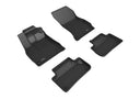 MAXpider Rubber Floor Mats for Q5/SQ5 [Covers Front & Rear Row, Black] L1AD04701509