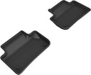 MAXpider Rubber Floor Mats for Q5/SQ5 [Covers Rear (2nd) Row, Black] L1AD04721509