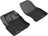 MAXpider Rubber Floor Mats for 2021 2020 2019 Audi Q3 [Covers Front Row, Black] L1AD05511509
