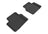 MAXpider Rubber Floor Mats for 2017 2016 2015 2014 2013 2012 2011 Buick Regal [Covers Rear (2nd) Row, Black] L1BC02621509