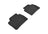 MAXpider Rubber Floor Mats for BMW [Covers Rear (2nd) Row, Black] L1BM03721509