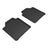 MAXpider Rubber Floor Mats for BMW [Covers Rear (2nd) Row, Black] L1BM04821509