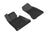 MAXpider Rubber Floor Mats for BMW [Covers Front Row, Black] L1BM05011509