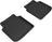 MAXpider Rubber Floor Mats for BMW [Covers Rear (2nd) Row, Black] L1BM05221509