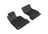 MAXpider Rubber Floor Mats for BMW [Covers Front Row, Black] L1BM05411509