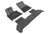 MAXpider Rubber Floor Mats for X5/X6 [Covers Front & Rear Row, Black] L1BM05501509