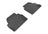 MAXpider Rubber Floor Mats for BMW [Covers Rear (2nd) Row, Black] L1BM05621509