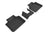 MAXpider Rubber Floor Mats for X1/X2 [Covers Rear (2nd) Row, Black] L1BM07321509