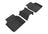 MAXpider Rubber Floor Mats for 740i/750i [Covers Rear (2nd) Row, Black] L1BM07621509