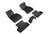MAXpider Rubber Floor Mats for BMW [Covers Front & Rear Row, Black] L1BM08401509