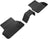 MAXpider Rubber Floor Mats for BMW [Covers Rear (2nd) Row, Black] L1BM08421509