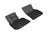 MAXpider Rubber Floor Mats for X3/X4 [Covers Front Row, Black] L1BM09211509