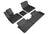 MAXpider Rubber Floor Mats for 2020 2019 2018 2017 2016 2015 2014 BMW i3 [Covers Front & Rear Row, Black] L1BM09401509
