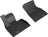 MAXpider Rubber Floor Mats for BMW [Covers Front Row, Black] L1BM10211509