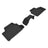MAXpider Rubber Floor Mats for 330e/330i [Covers Rear (2nd) Row, Black] L1BM10321509