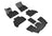 MAXpider Rubber Floor Mats for 2021 2020 2019 BMW X7 [Covers 1st 2nd & 3rd Row, Black] L1BM10501509