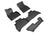 MAXpider Rubber Floor Mats for 2021 2020 2019 BMW X5 [Covers 1st 2nd & 3rd Row, Black] L1BM10701509