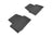 MAXpider Rubber Floor Mats for 2019 2018 2017 2016 2015 2014 2013 Cadillac ATS [Covers Rear (2nd) Row, Black] L1CD00621509
