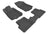 MAXpider Rubber Floor Mats for 2020 2019 2018 2017 2016 2015 2014 2013 2012 Chevrolet Sonic [Covers Front & Rear Row, Black] L1CH02901509