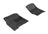 MAXpider Rubber Floor Mats for Chevrolet/GMC [Covers Front Row, Black] L1CH03911509
