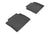 MAXpider Rubber Floor Mats for 2020 2019 2018 2017 2016 2015 2014 Chevrolet Impala [Covers Rear (2nd) Row, Black] L1CH04221509
