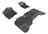 MAXpider Rubber Floor Mats for Chevrolet/GMC [Covers Front & Rear Row, Black] L1CH05001509